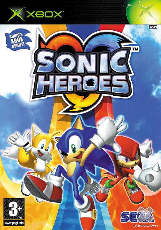 Copertina di Sonic Heroes