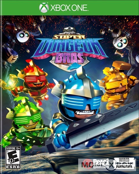 Copertina di Super Dungeon Bros.