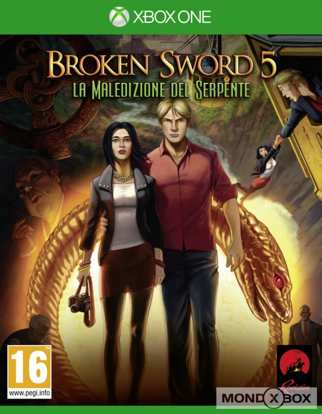 Copertina di Broken Sword 5: La Maledizione del Serpente