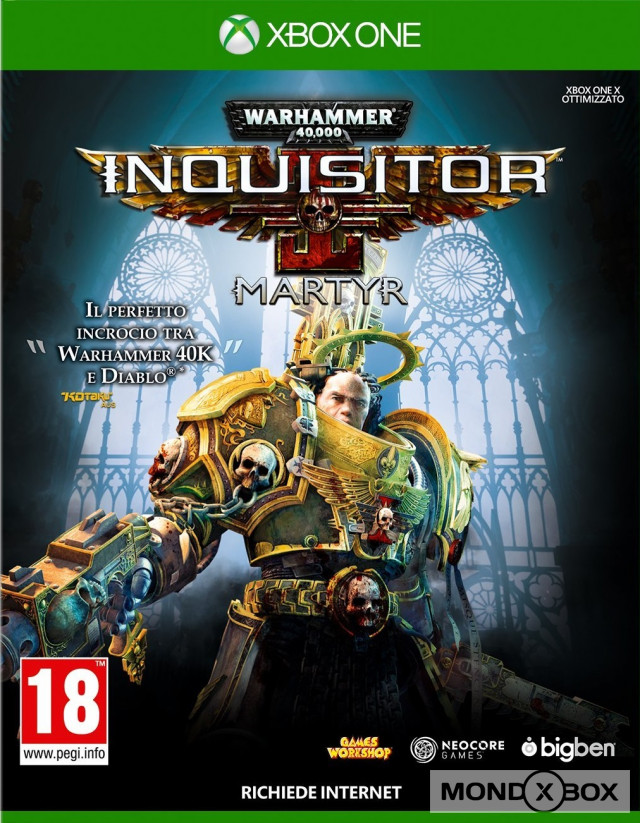 Copertina di Warhammer 40.000: Inquisitor - Martyr