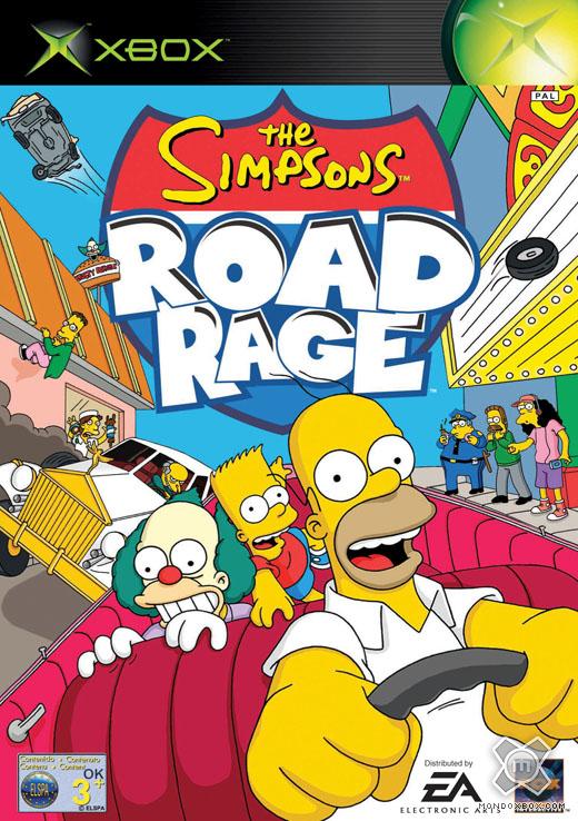 Copertina di The Simpsons: Road Rage