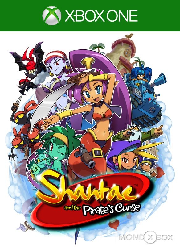 Copertina di Shantae and the Pirate's Curse