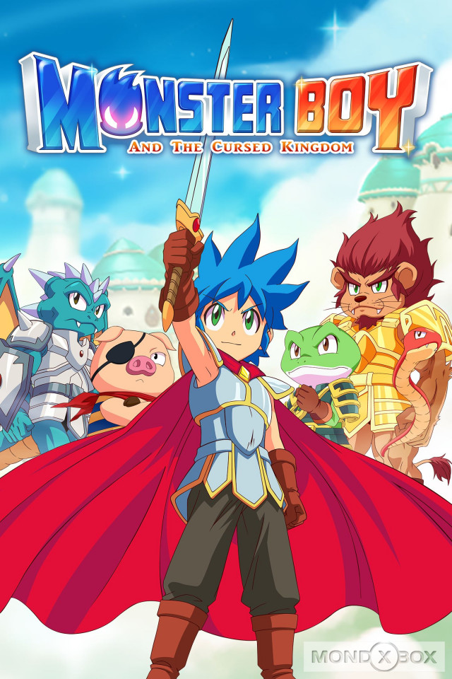 Copertina di Monster Boy e il Regno Maledetto
