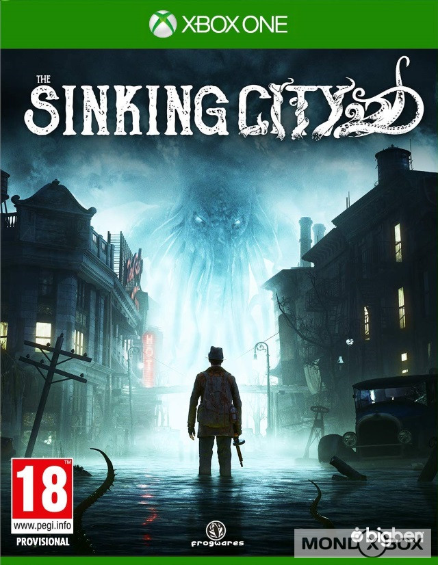 Copertina di The Sinking City