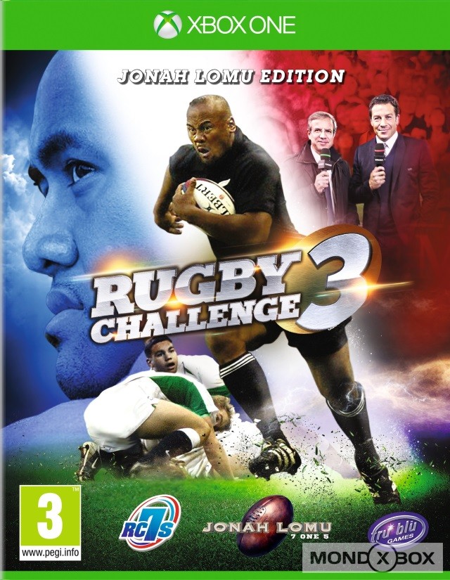 Copertina di Rugby Challenge 3: Jonah Lomu Edition