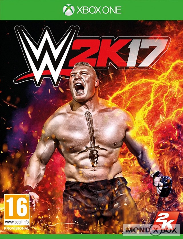 Copertina di WWE 2K17