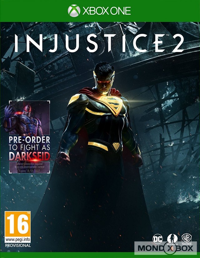 Copertina di Injustice 2