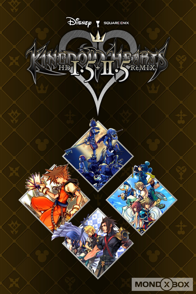 Copertina di Kingdom Hearts HD 1.5 + 2.5 Remix