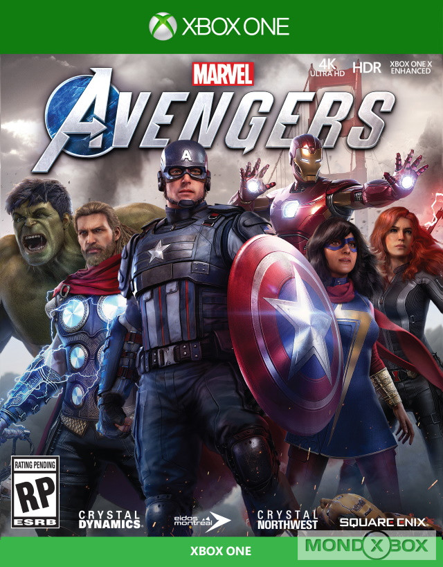 Copertina di Marvel's Avengers