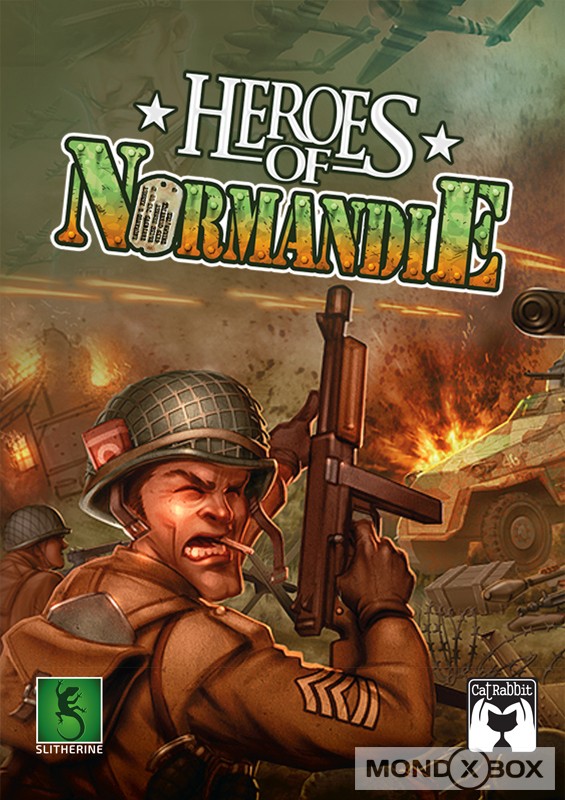 Copertina di Heroes of Normandie