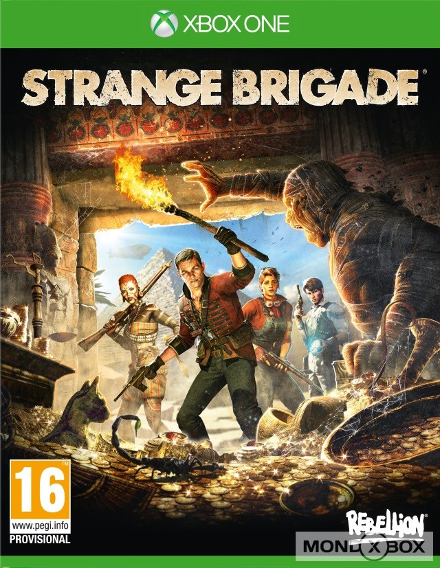 Copertina di Strange Brigade