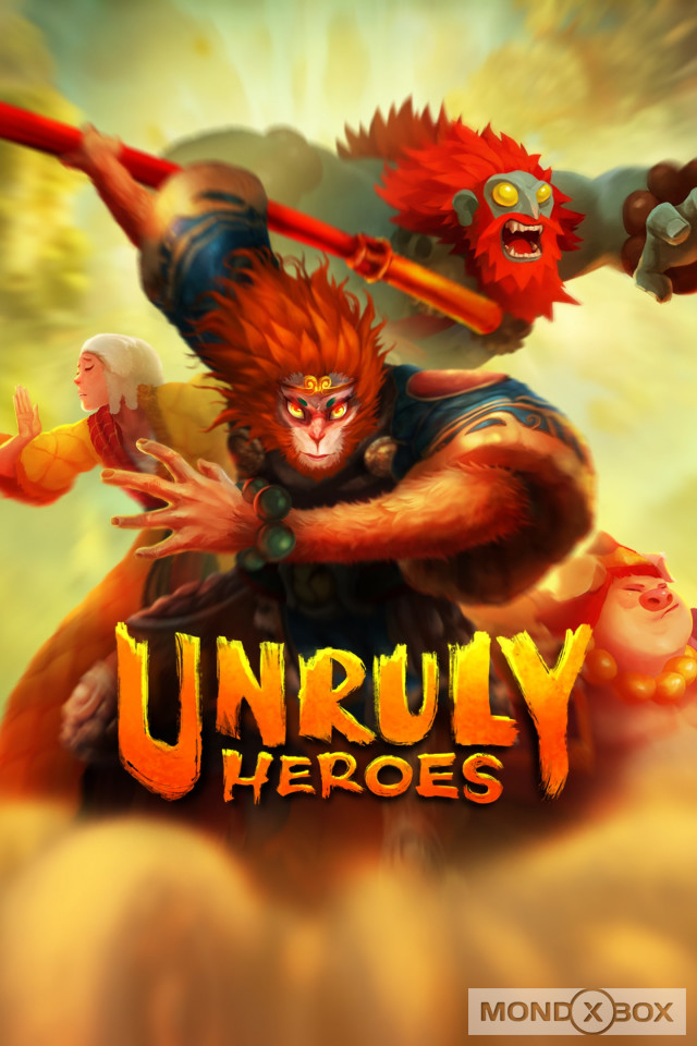 Copertina di Unruly Heroes