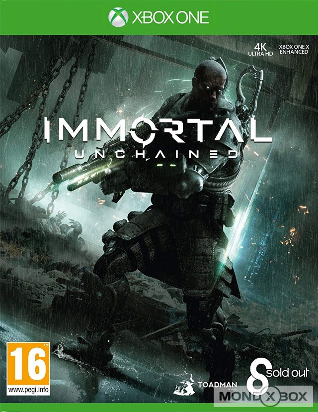 Copertina di Immortal: Unchained