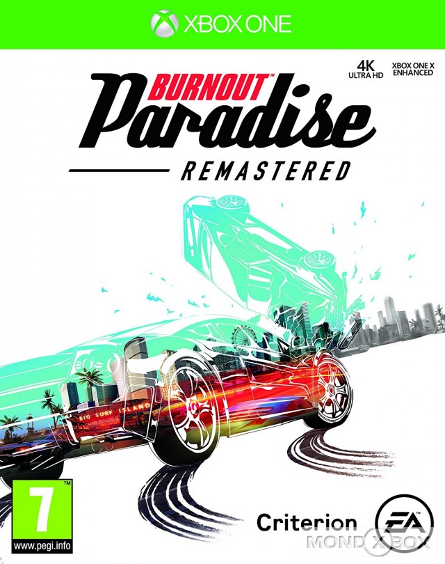 Copertina di Burnout Paradise Remastered
