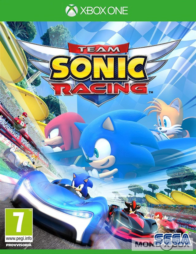 Copertina di Team Sonic Racing
