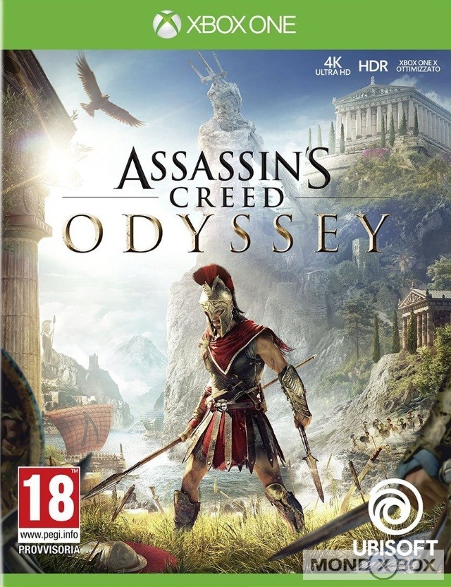 Copertina di Assassin's Creed: Odyssey