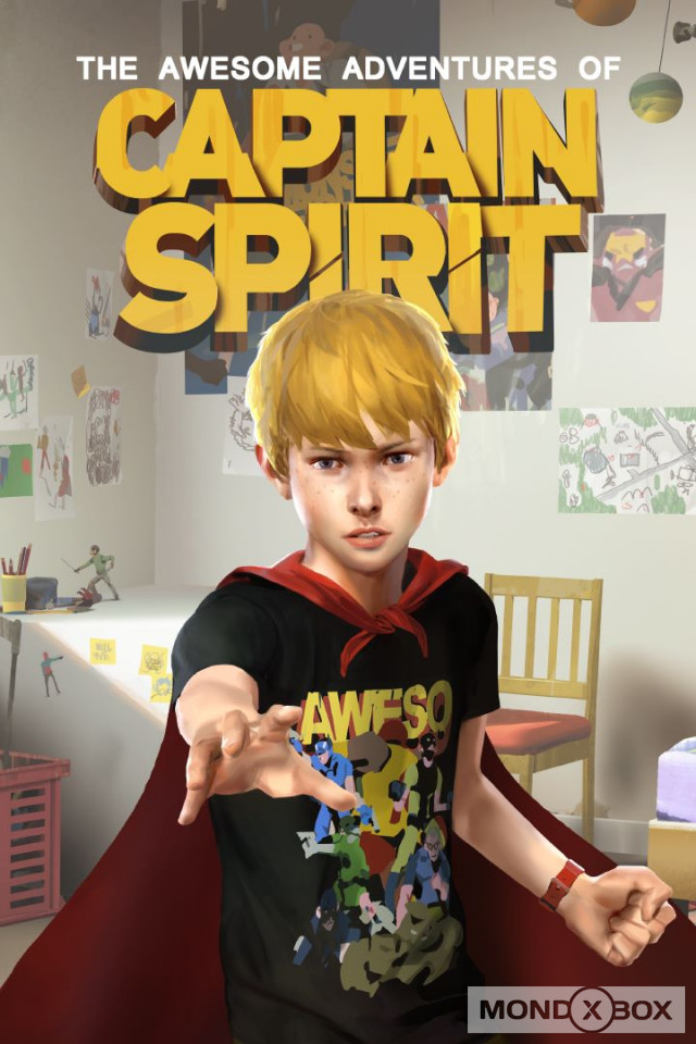 Copertina di Le Fantastiche Avventure di Captain Spirit