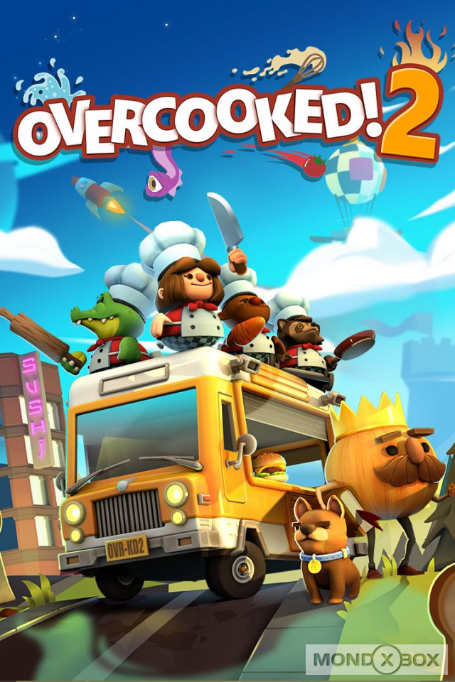 Copertina di Overcooked! 2