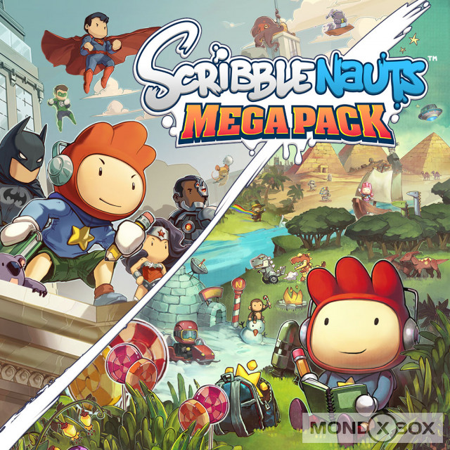 Copertina di Scribblenauts Mega Pack