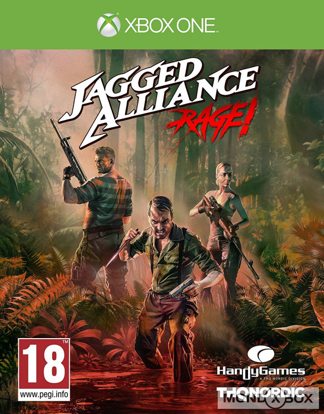 Copertina di Jagged Alliance: Rage!