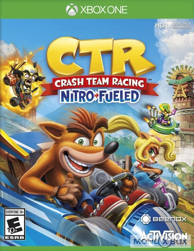 Copertina di Crash Team Racing Nitro-Fueled