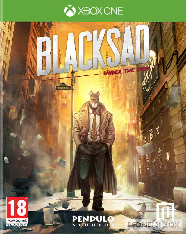 Copertina di Blacksad: Under the Skin