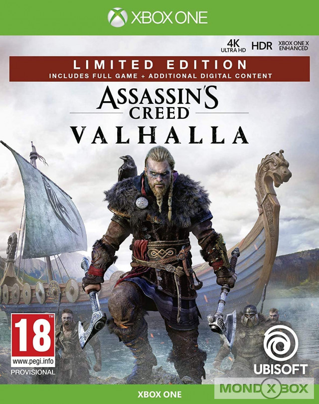 Copertina di Assassin's Creed Valhalla