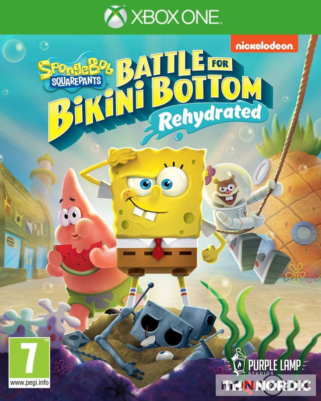 Copertina di SpongeBob SquarePants: Battle for Bikini Bottom - Rehydrated