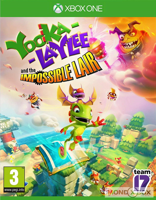 Copertina di Yooka-Laylee and the Impossible Lair