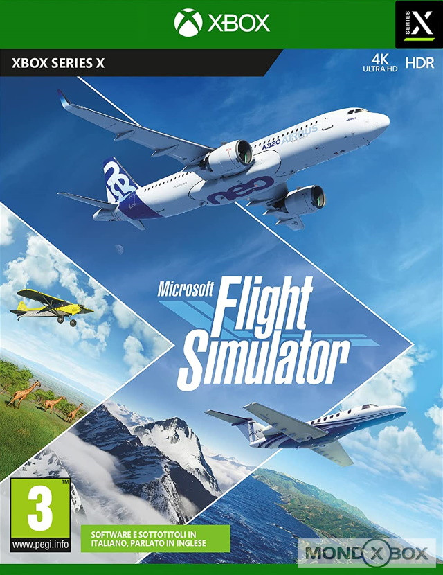 Copertina di Microsoft Flight Simulator