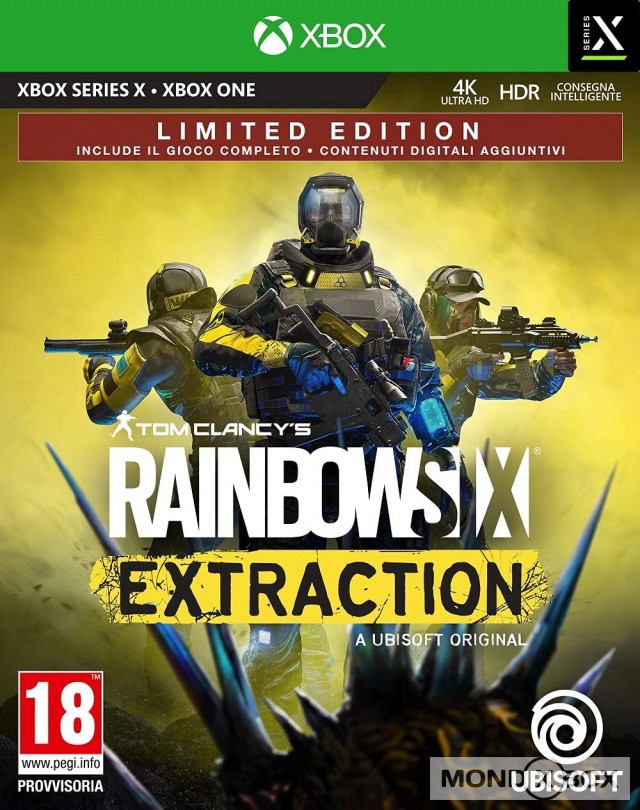 Copertina di Rainbow Six Extraction