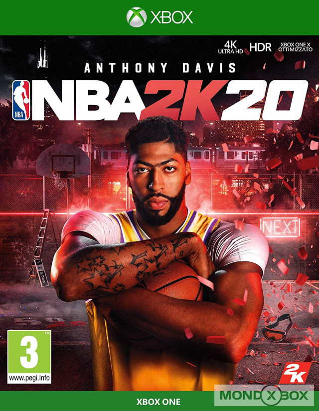 Copertina di NBA 2K20