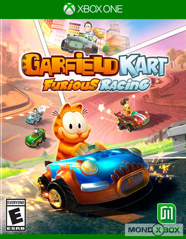 Copertina di Garfield Kart: Furious Racing