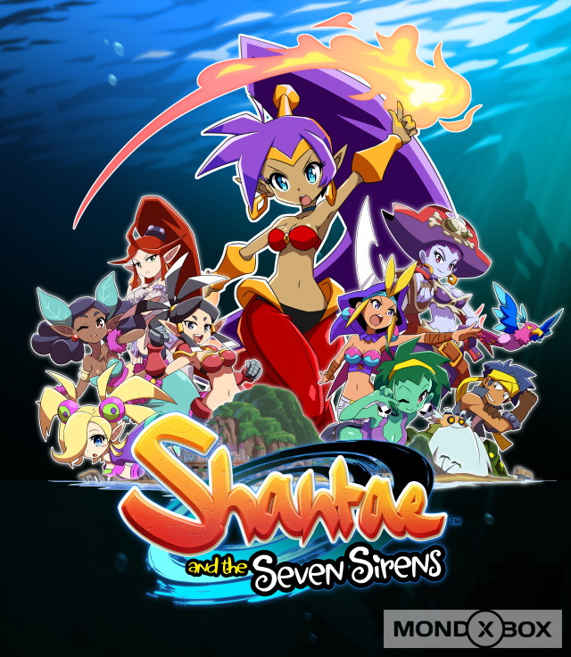 Copertina di Shantae and the Seven Sirens