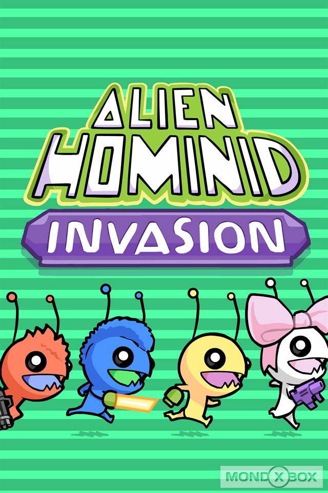 Copertina di Alien Hominid Invasion