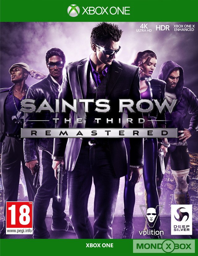 Copertina di Saints Row: The Third Remastered