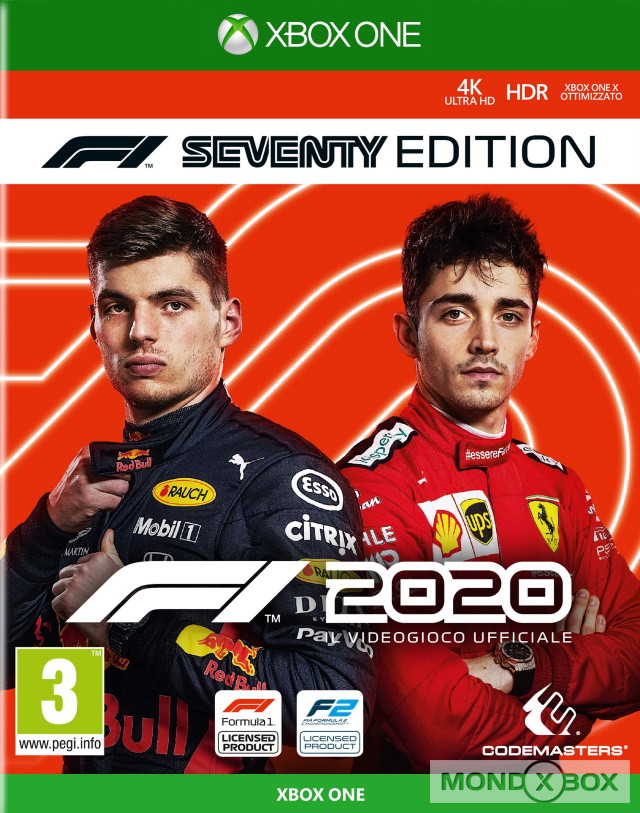 Copertina di F1 2020