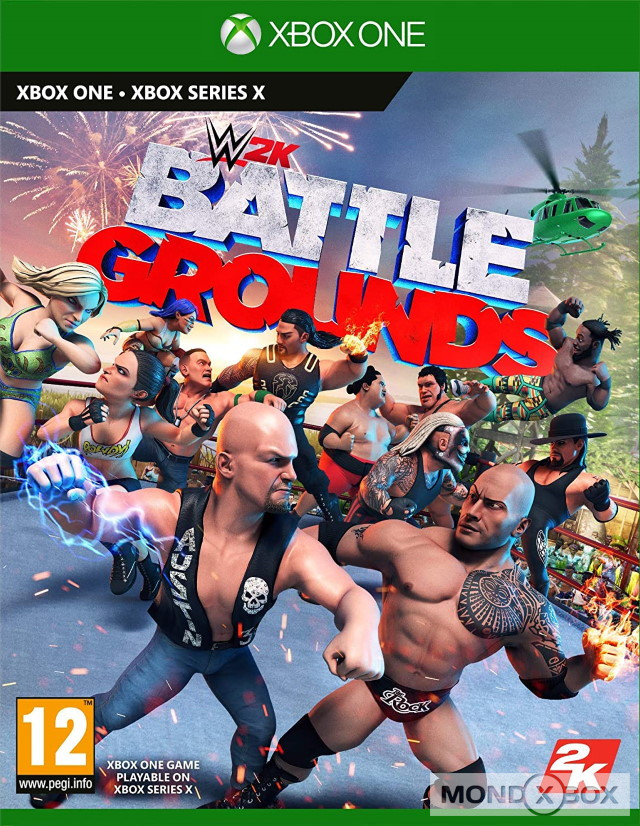 Copertina di WWE 2K Battlegrounds