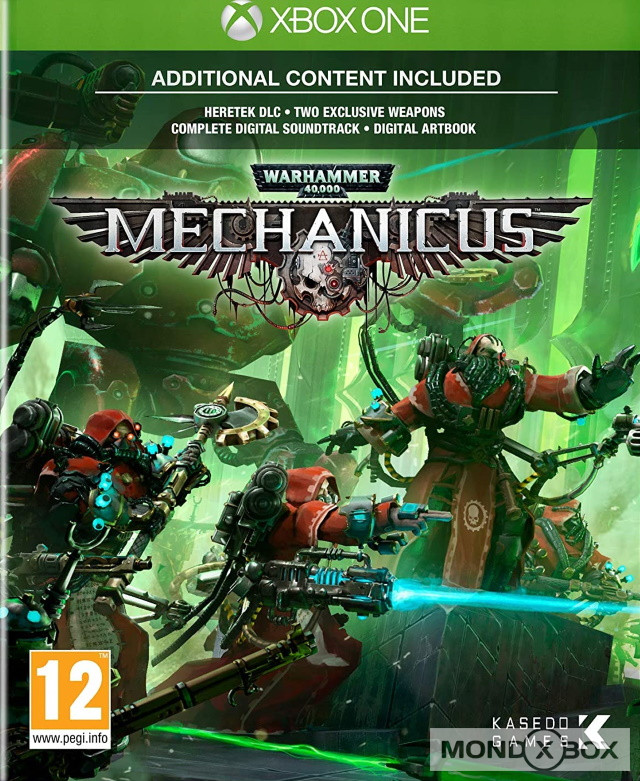 Copertina di Warhammer 40,000: Mechanicus