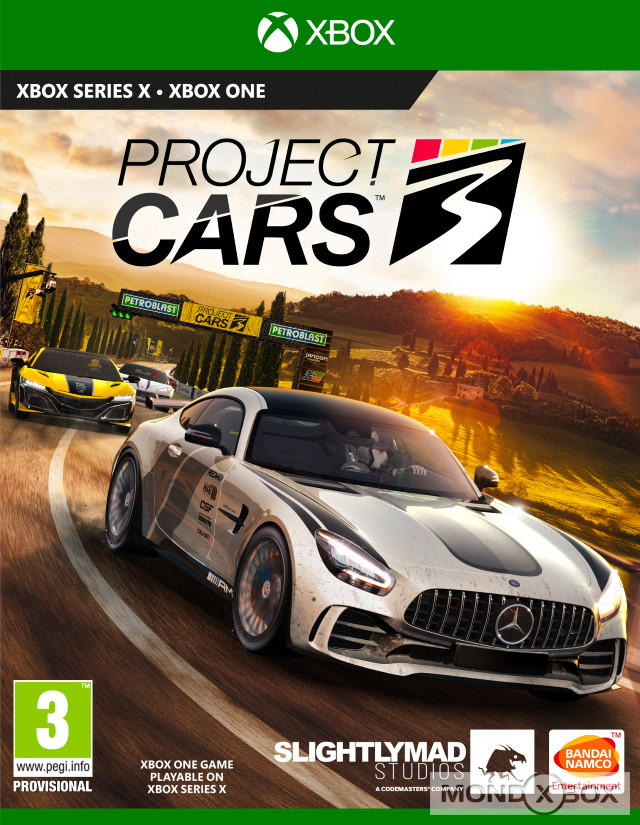 Copertina di Project CARS 3