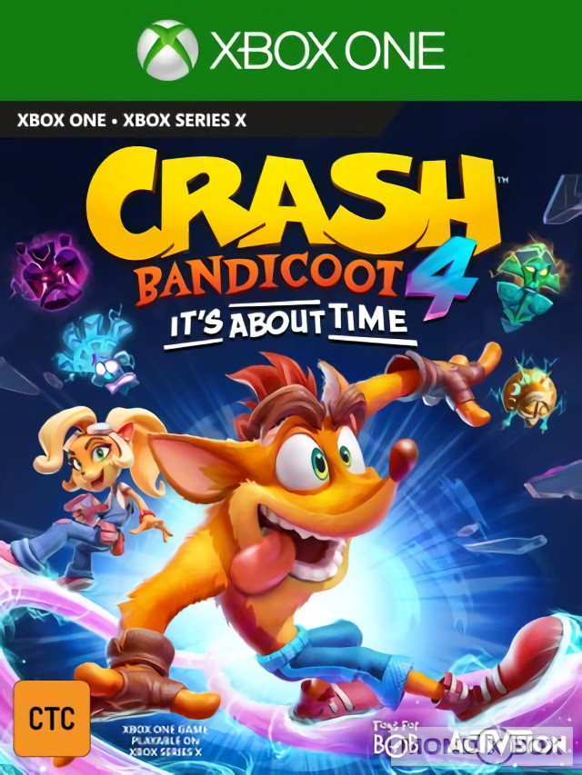Copertina di Crash Bandicoot 4: It's About Time