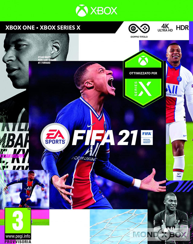 Copertina di FIFA 21