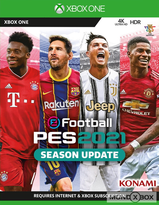 Copertina di eFootball PES 2021 Season Update