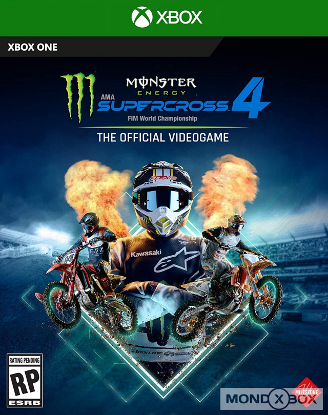 Copertina di Monster Energy Supercross - The Official Videogame 4