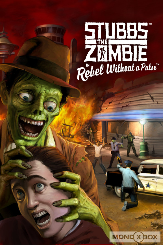 Copertina di Stubbs the Zombie in Rebel Without a Pulse