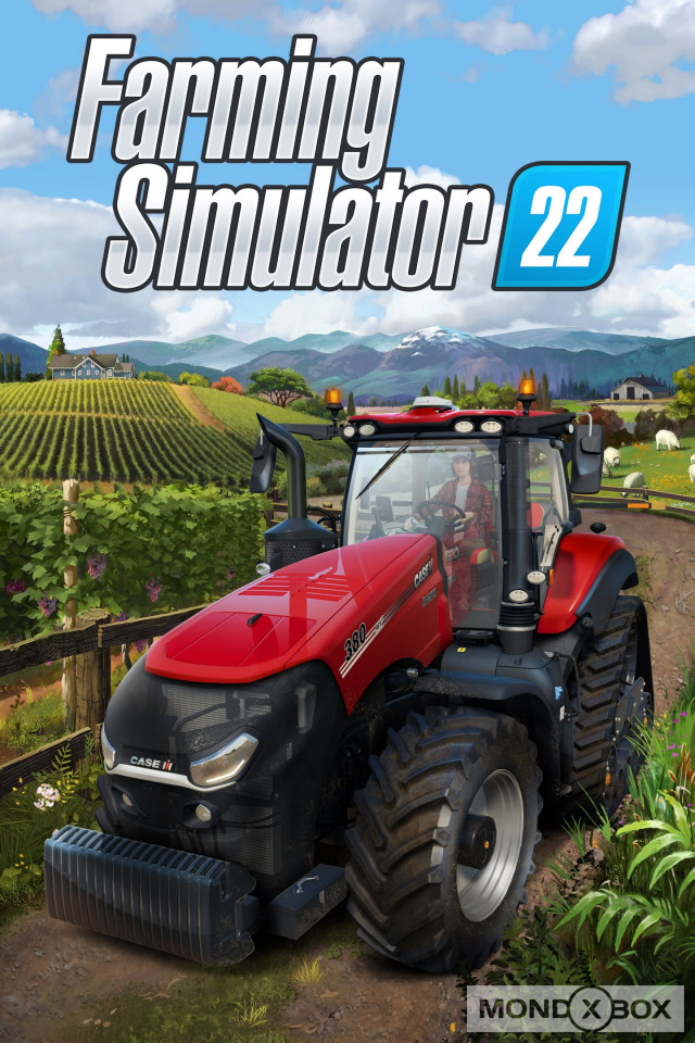 Copertina di Farming Simulator 22