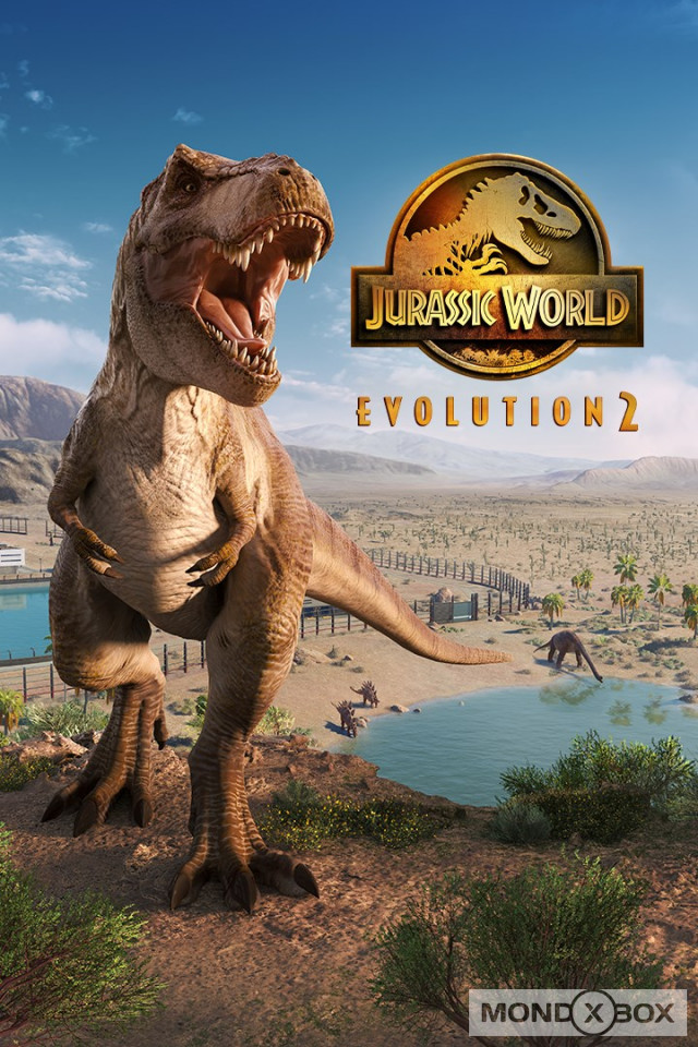 Copertina di Jurassic World Evolution 2