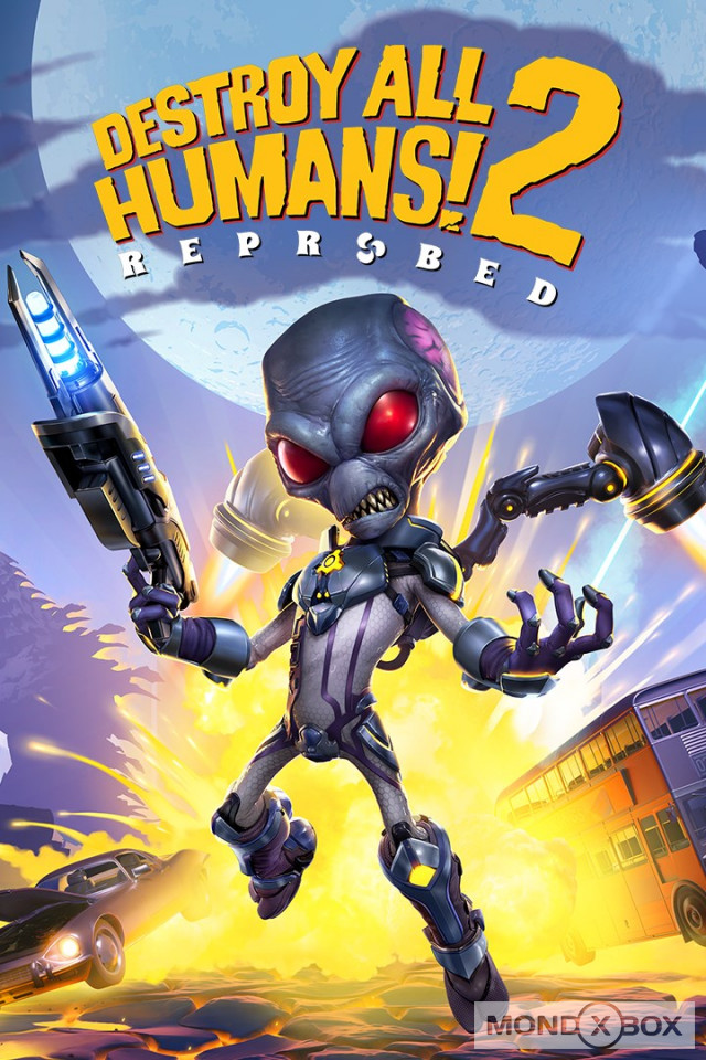 Copertina di Destroy All Humans! 2: Reprobed