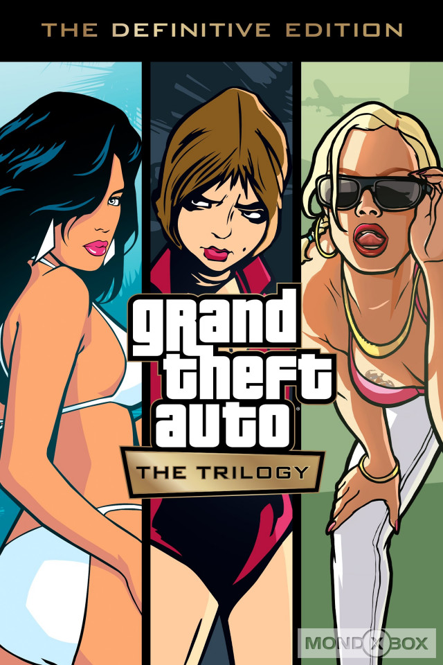 Copertina di Grand Theft Auto: The Trilogy - The Definitive Edition