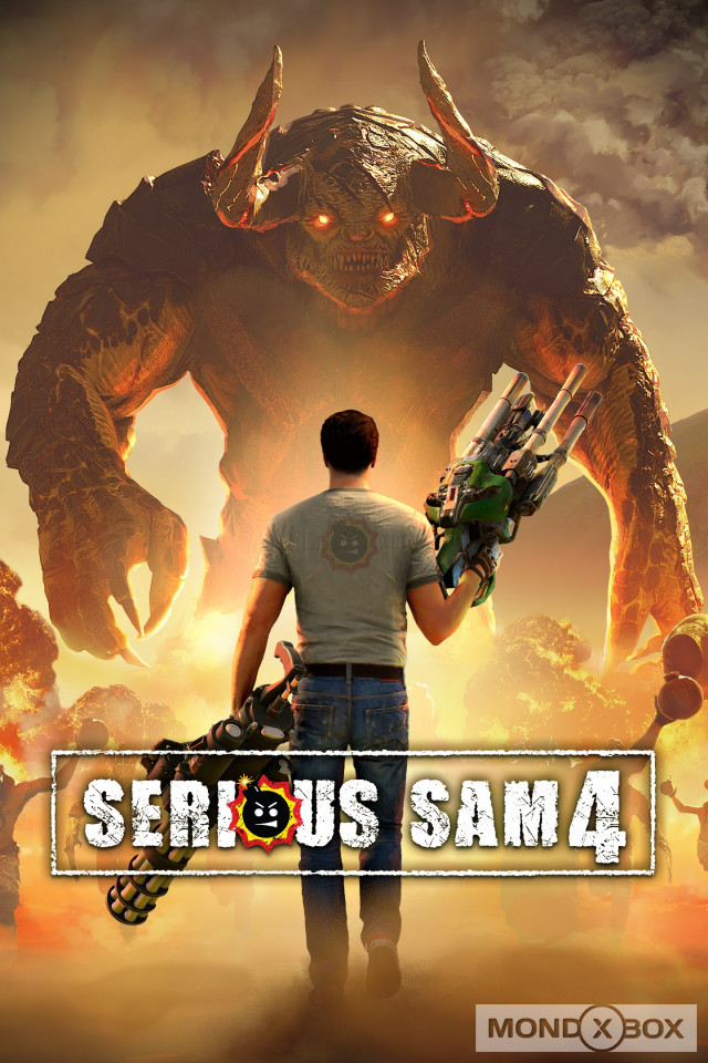 Copertina di Serious Sam 4